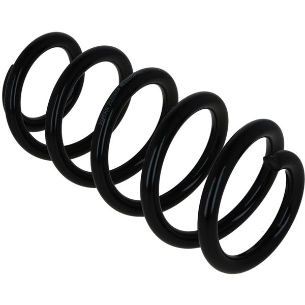 Spiralfjäder, Bakaxel