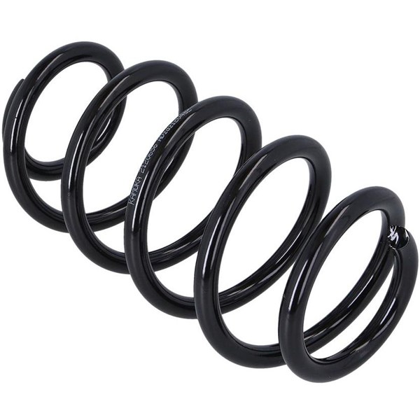 Spiralfjäder, Bakaxel