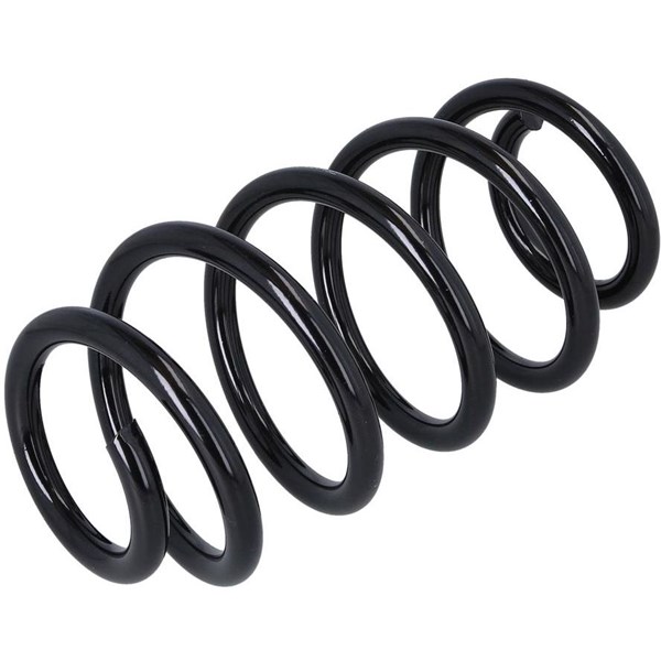 Spiralfjäder, Bakaxel