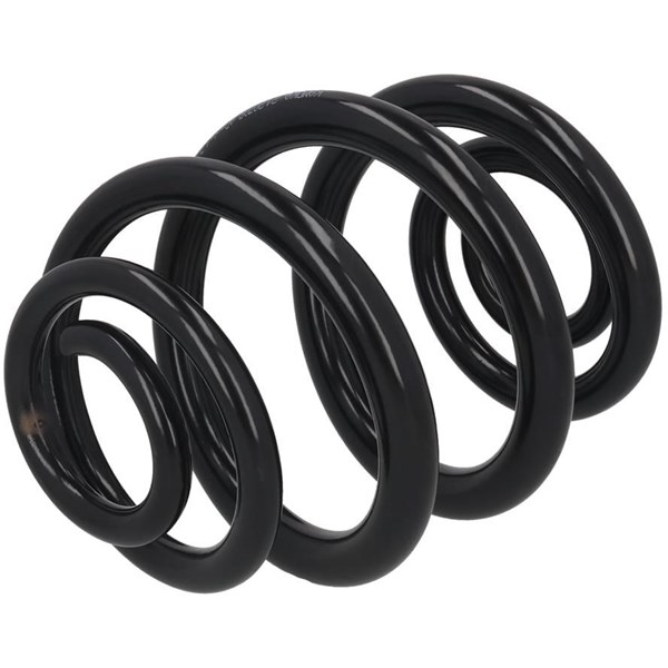 Spiralfjäder, Bakaxel