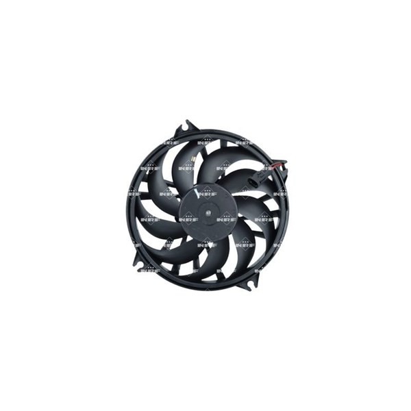 Fläkt, kylare 12V, Höger, Vänster Nrf 470163 NRF