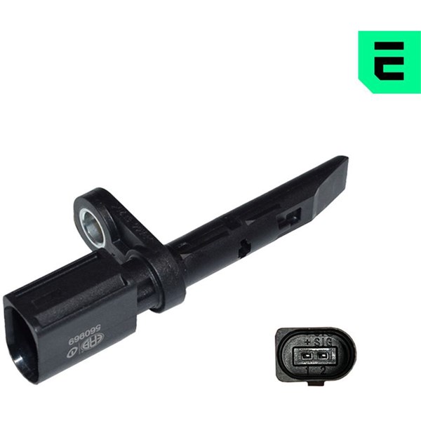 ABS-givare, Sensor, hjulvarvtal, framaxel höger, framaxel vänster