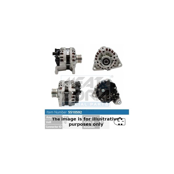Generator 12V 110A Meat & doria 5510592G MEAT & DORIA Generator 12V 110A Meat & doria 5510592G MEAT & DORIA