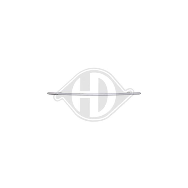 Prydnads- / Skyddslist, stötfångare, Bak Diederichs 1046168 DIEDERICHS