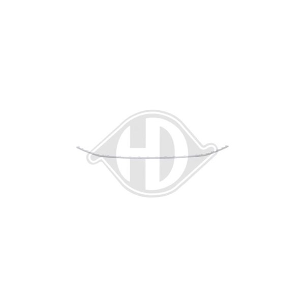 Prydnads- / Skyddslist, stötfångare, Fram Diederichs 1076362 DIEDERICHS