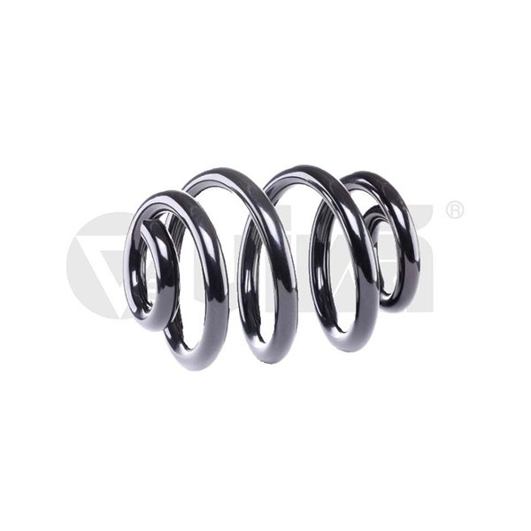 Spiralfjäder, Bakaxel