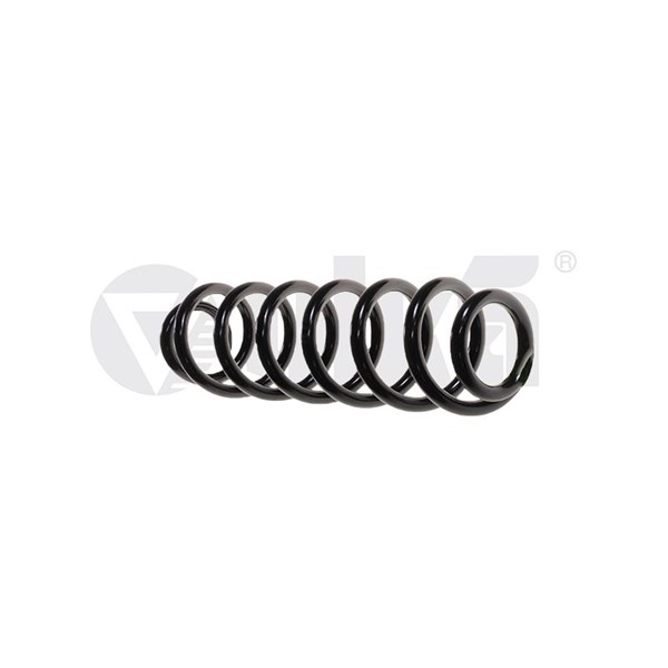 Spiralfjäder, Bakaxel
