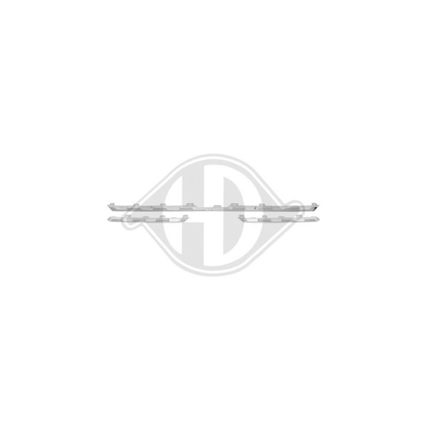 Prydnads- / Skyddslist, kylargaller Diederichs 4417643 DIEDERICHS