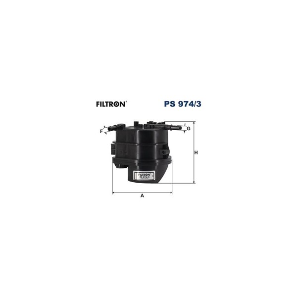 Bränslefilter Filtron PS 974/3 FILTRON