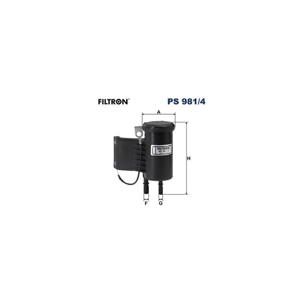 Bränslefilter Filtron PS 981/4 FILTRON