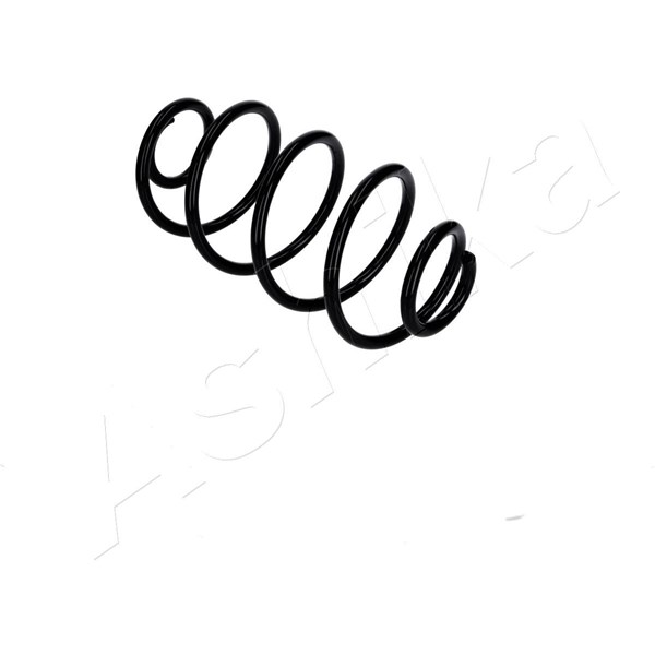 Spiralfjäder, Bakaxel