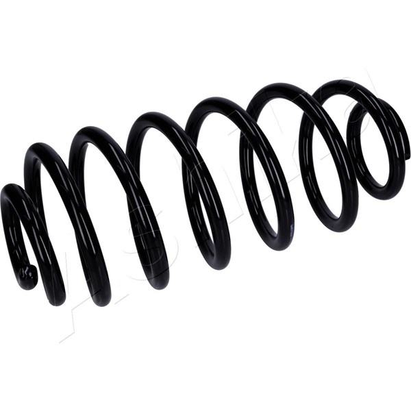 Spiralfjäder, Bakaxel