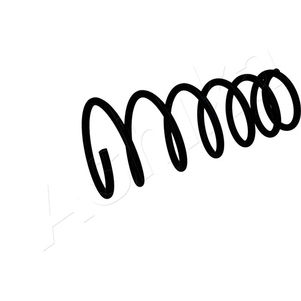 Spiralfjäder, Bakaxel