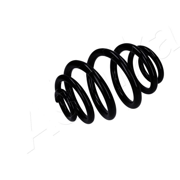 Spiralfjäder, Bakaxel