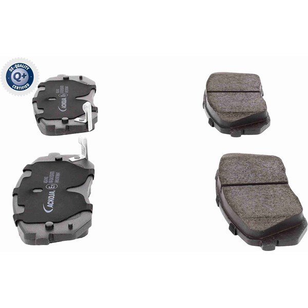 Bromsbeläggsats, Framaxel Ackoja Green mobility parts A53-0142 ACKOJA