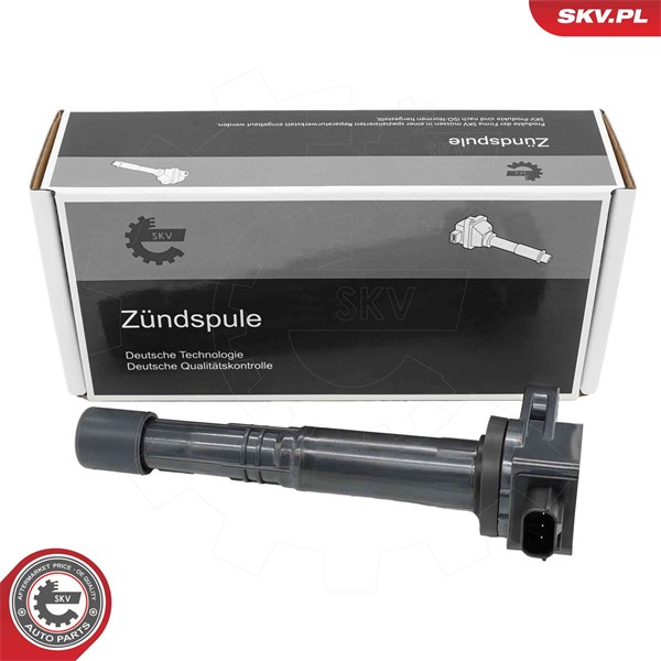Tändspole 12V, Cylindriskt huvud Esen skv 03SKV360 ESEN SKV