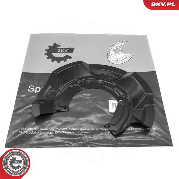 Bromssköld, Vänster fram Esen skv 57SKV280 ESEN SKV Bromssköld, Vänster fram Esen skv 57SKV280 ESEN SKV