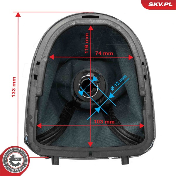 Växelspaksknopp Esen skv 63SKV538 ESEN SKV Växelspaksknopp Esen skv 63SKV538 ESEN SKV