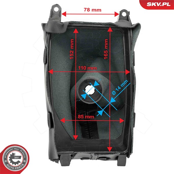 Växelspaksknopp Esen skv 63SKV562 ESEN SKV