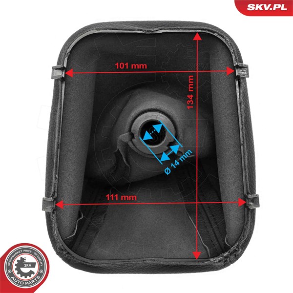 Växelspaksknopp Esen skv 63SKV563 ESEN SKV