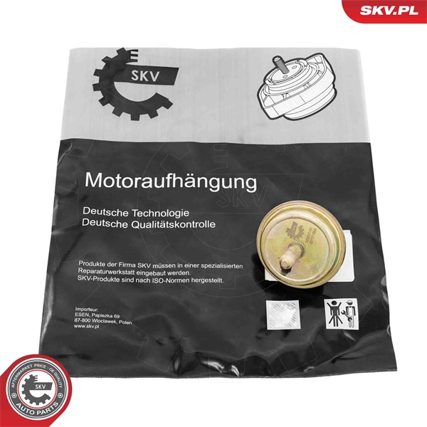 Motorkudde, Upptill Esen skv 75SKV101 ESEN SKV