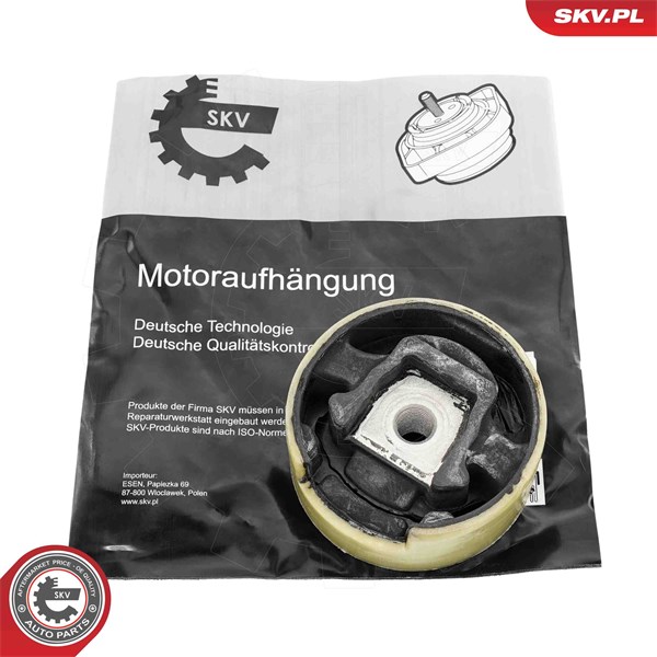 Motorkudde, Upptill Esen skv 75SKV306 ESEN SKV