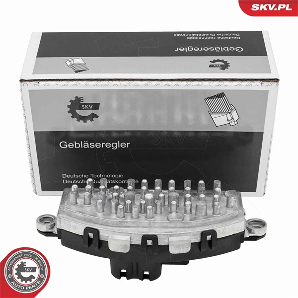 Reglage, kupéfläkt 12V Esen skv 94SKV133 ESEN SKV