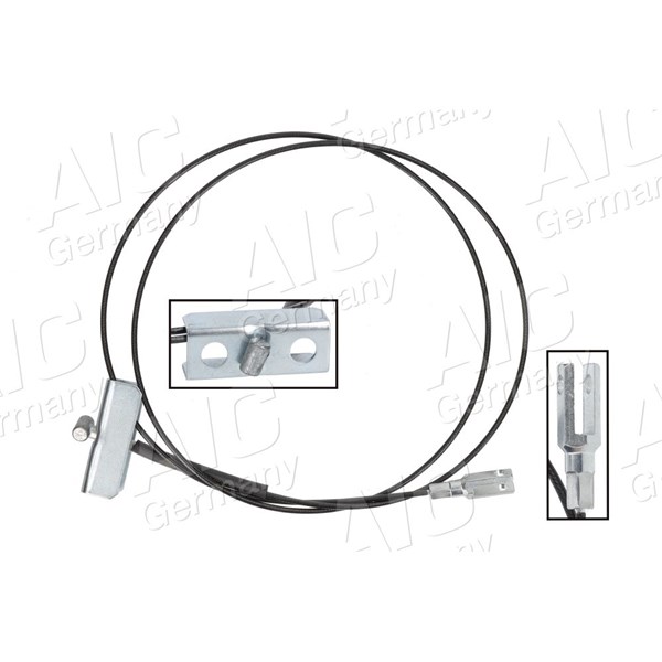 Vajer, parkeringsbroms, Mitt Aic 76026 AIC