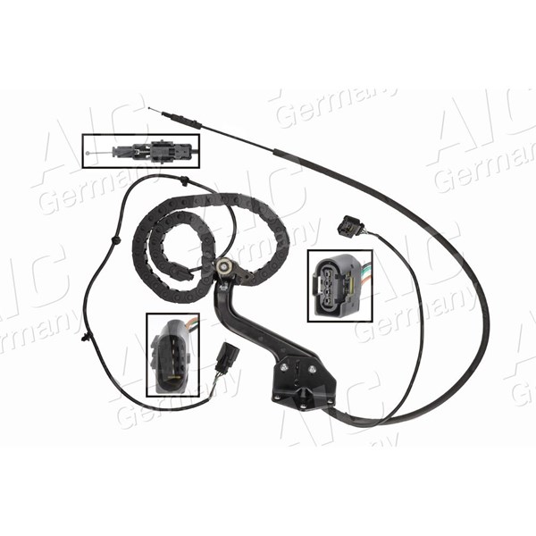 Rullstyrning, skjutdörr, Vänster undre Aic 76109 AIC Rullstyrning, skjutdörr, Vänster undre Aic 76109 AIC