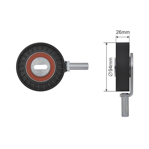 Spännrulle, Drivrem Nty RNK-RE-012 NTY