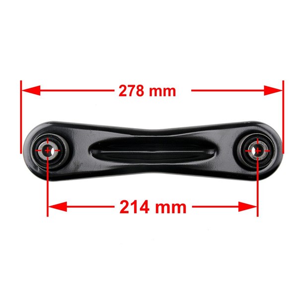 Länkarm, Bakaxel, Bakaxel höger, Bakaxel vänster Nty ZWT-FR-010 NTY