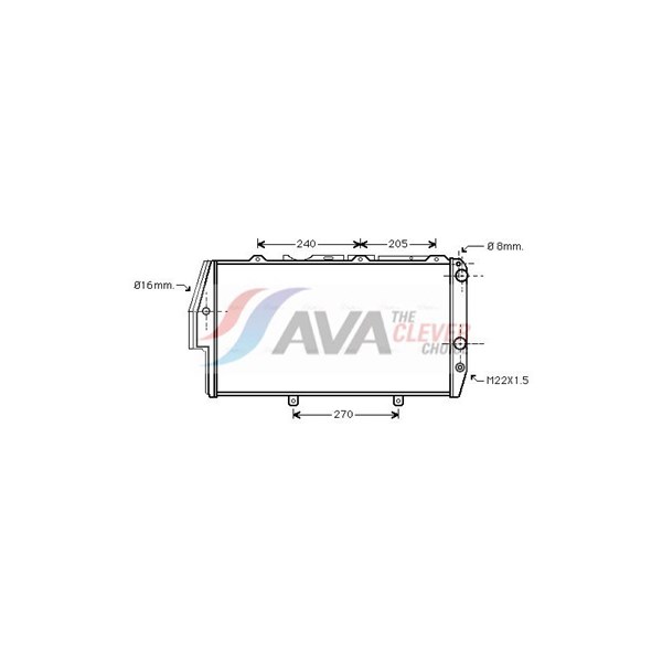 Kylare, motorkylning Ava quality cooling AI2020 AVA QUALITY COOLING