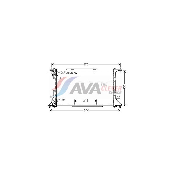 Kylare, motorkylning Ava quality cooling AI2306 AVA QUALITY COOLING