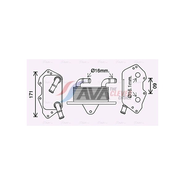 Oljekylare, motor