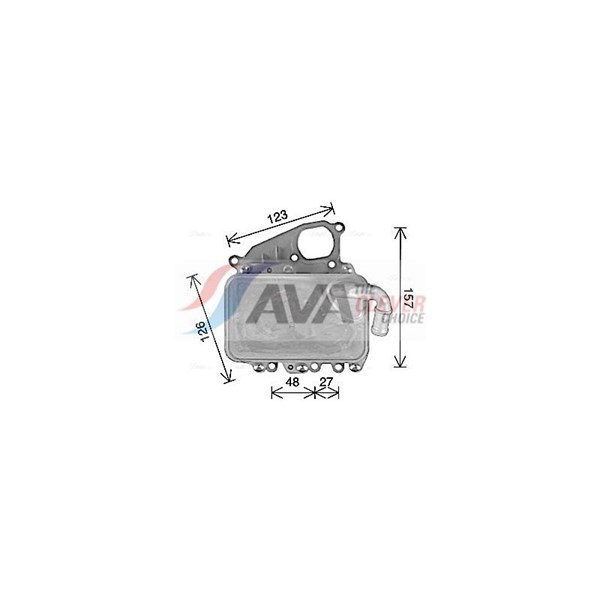 Oljekylare, motor Ava quality cooling AI3405H AVA QUALITY COOLING Oljekylare, motor Ava quality cooling AI3405H AVA QUALITY COOLING