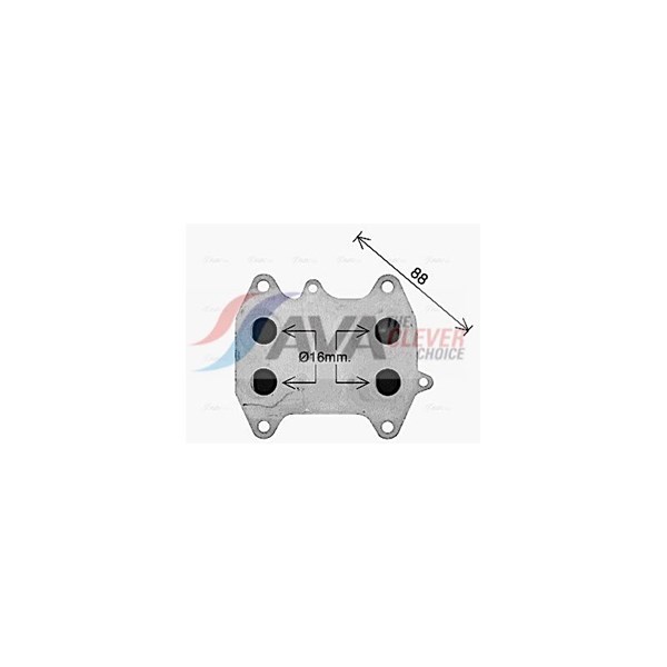 Oljekylare, motor