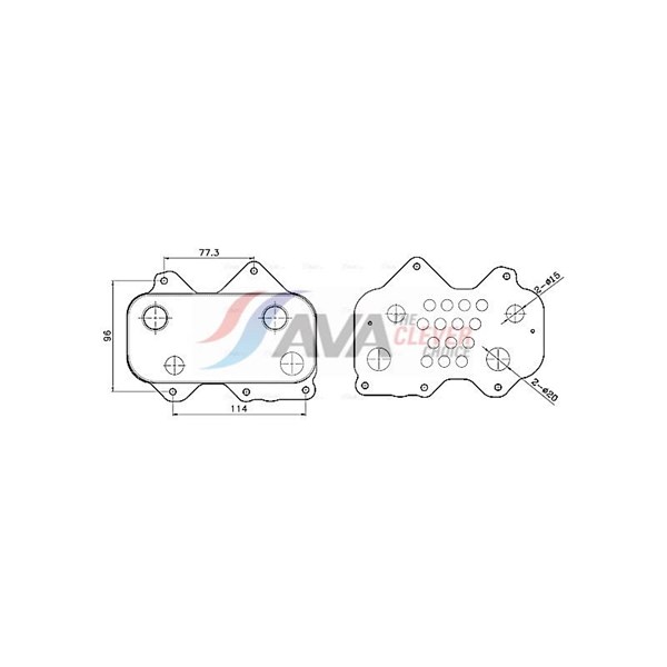 Oljekylare, motor