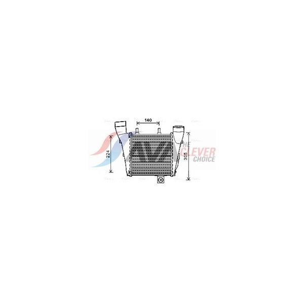 Intercooler, Vänster Intercooler, Vänster
