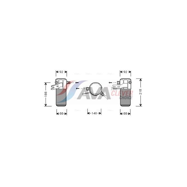 Torkfilter Ava quality cooling AID012 AVA QUALITY COOLING Torkfilter Ava quality cooling AID012 AVA QUALITY COOLING