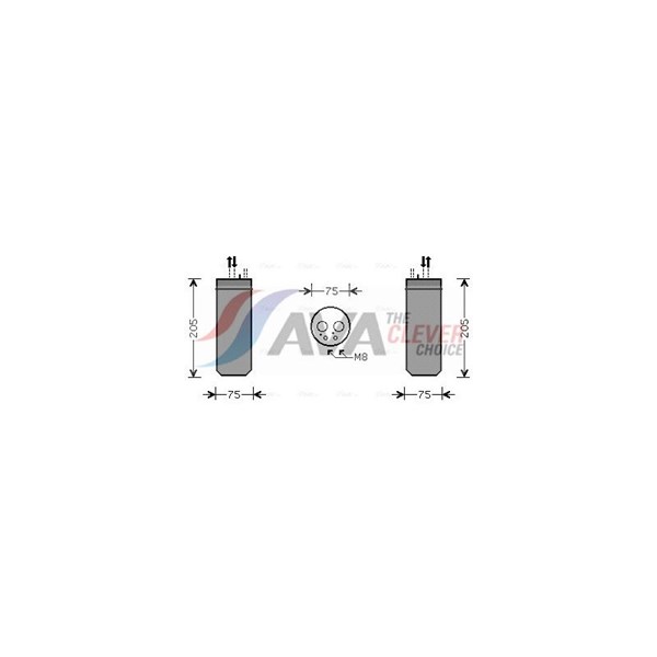 Torkfilter Ava quality cooling AID209 AVA QUALITY COOLING