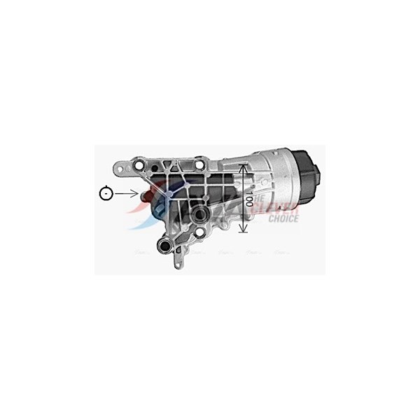 Oljekylare, motor