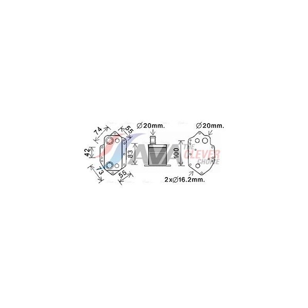 Oljekylare, motor