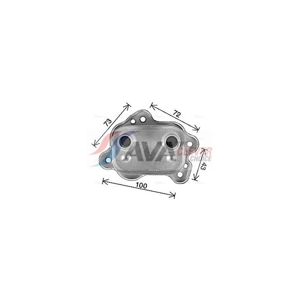 Oljekylare, motor Ava quality cooling BW3595 AVA QUALITY COOLING