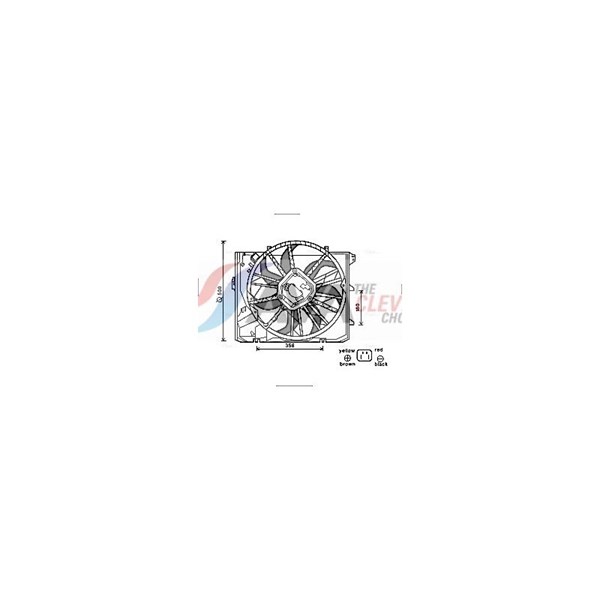 Fläkt, kylare Ava quality cooling BW7528 AVA QUALITY COOLING Fläkt, kylare Ava quality cooling BW7528 AVA QUALITY COOLING