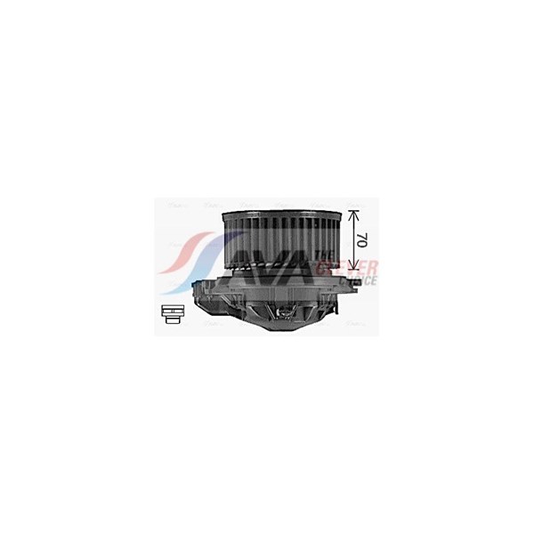 Kupéfläkt 12V Ava quality cooling BW8611 AVA QUALITY COOLING