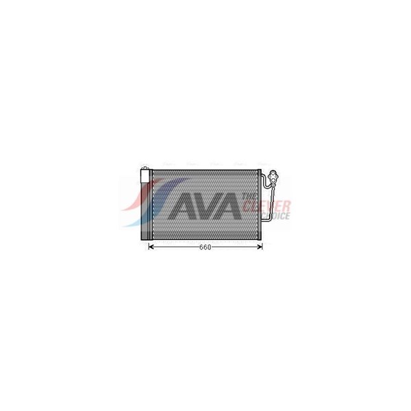 Kondensor, klimatanläggning Ava quality cooling BWA5363D AVA QUALITY COOLING Kondensor, klimatanläggning Ava quality cooling BWA5363D AVA QUALITY COOLING