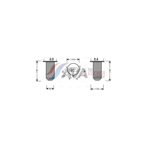 Torkfilter Ava quality cooling BWD221 AVA QUALITY COOLING Torkfilter Ava quality cooling BWD221 AVA QUALITY COOLING
