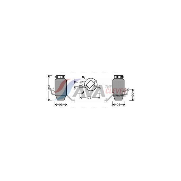 Torkfilter Ava quality cooling BWD299 AVA QUALITY COOLING Torkfilter Ava quality cooling BWD299 AVA QUALITY COOLING