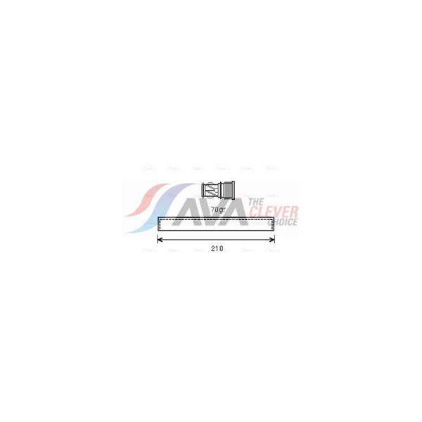 Torkfilter Ava quality cooling BWD439 AVA QUALITY COOLING Torkfilter Ava quality cooling BWD439 AVA QUALITY COOLING