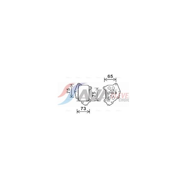 Oljekylare, motor